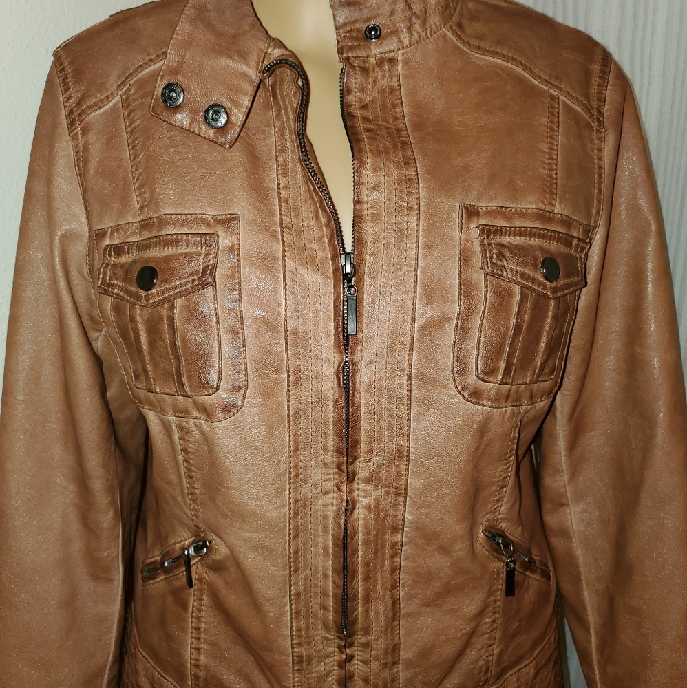 Max Jean's faux leather jacket - Picture 5 of 8